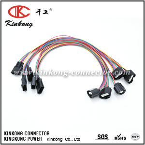 Kinkong Export Products Colorful Auto Electrical wire connector harness