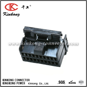 174047-2 20 way female automotive electrical connectors CKK5204B-1.0-21