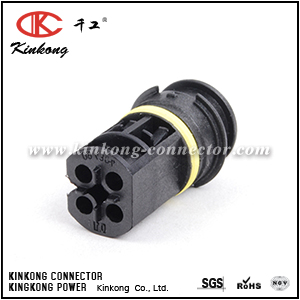12521703571KT 4 way female electrical connector 