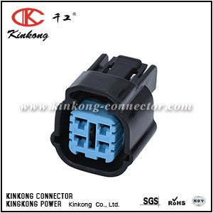 6189-0763 4 pole receptacle waterproof automotive connector CKK7045-2.0-21
