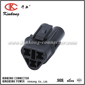 3 way female automotive electrical wire connectors  CKK7031Y-2.0-21