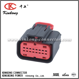 5-1419168-8 16 pole female crimp wire connector CKK7161A-0.7-21
