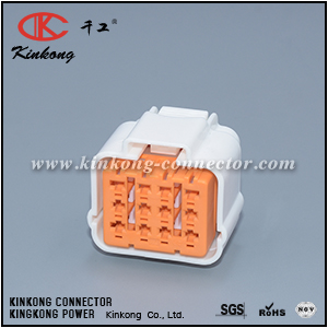 6195-0149 12 way female waterproof electrical connectors CKK7126W-2.2-21