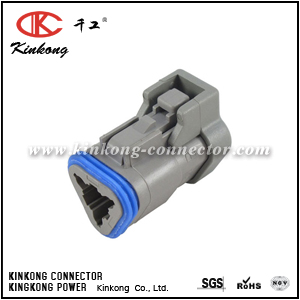 DT06-3S-EF02 3 hole female waterproof wire connector