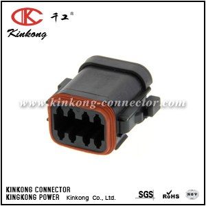 DT06-08SB-EP06 8 way female electrical connector