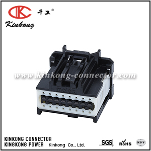 34729-0160 16 pole female Stac64 Single, Multi-Pocket and Hybrid Header System connector CKK5162B-0.6-21