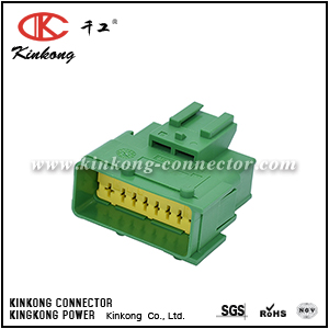 98276-1002 16 pin male automotive electrical connectors  CKK5162E-1.5-3.5-11