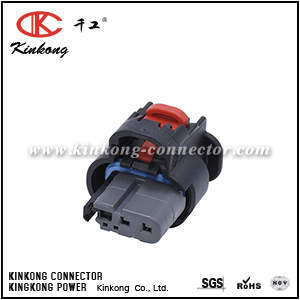 1-2203771-3 3 hole female electrical connector CKK7036H-1.0-21