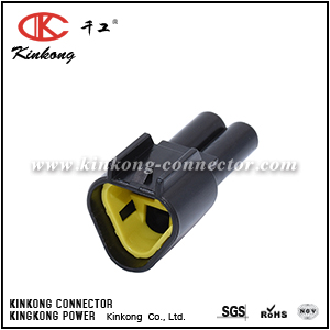 FW-C-3M-B 3 pins blade waterproof connector CKK7034-2.3-11