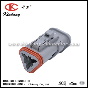 DT06-3S-CE04 AT06-3S-MM03  3 pole female DT connector 