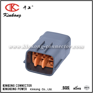 6195-0024 6P090WP-DL-M-S 6 pins blade Accelerator pedal position sensor connector CKK7066-2.2-11
