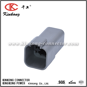 DT04-6P-C015 6 pin blade electrical connector