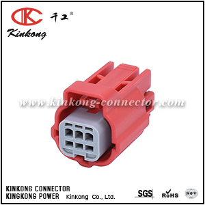 6 ways female auto connector 1121700607FD001 CKK7065YA-0.6-21