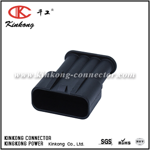 Kinkong 4 pin male waterproof automotive electrical connectors 1111700422GB001 CKK7041B-2.2-11