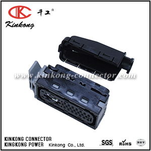 316874-1 25 Pin Black Female Automotive Connector Plug For Honda 11217025H2UP002 CKK725A-1.5-3.5-21