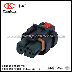 776429-4 3 way black automotive connector 1121700315GE001 CKK3035E-1.5-21