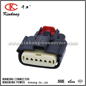 33471-0606 6 pole female automotive connector 1121700610DA002 CKK7062MA-1.0-21