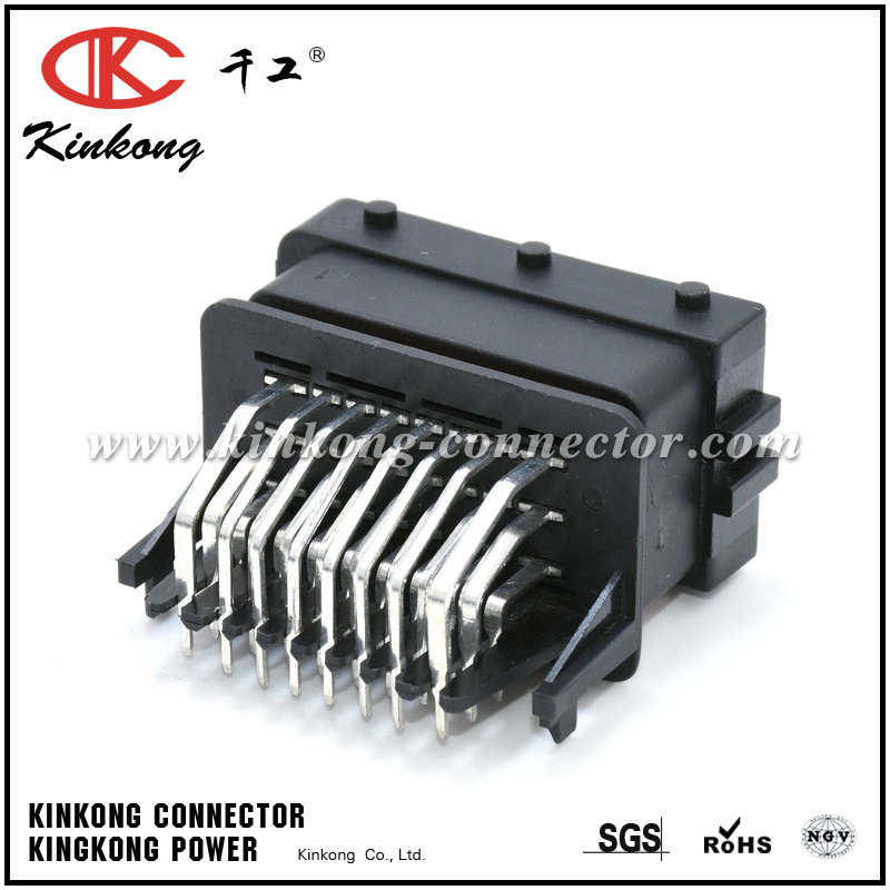 HCCPHPE24BKA90F 24 pin WATERPROOF PCB Auto CONNECTOR CKK724B-1.5-2.5-11