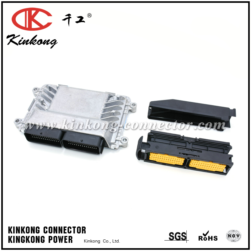 KINKONG customized 90 pin electrical ECU engine control unit case with 90 pin FCI connetor CKKB90-1-A