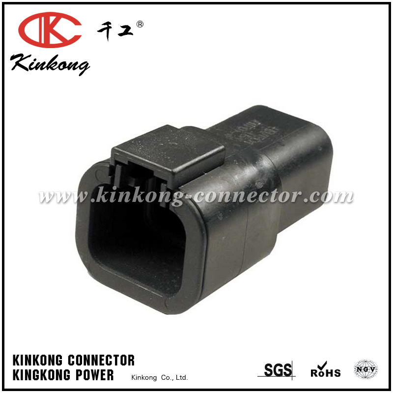 DTP04-4P-E004 ATP04-4P-BLK 4 pin male electric wiring connector 