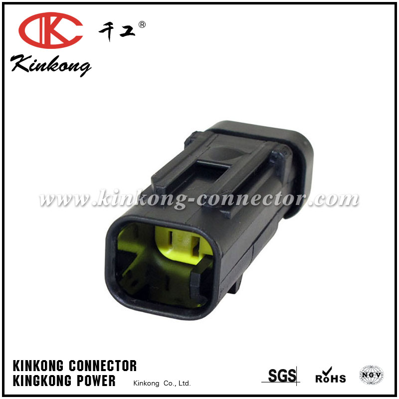 776428-3 2 ways male waterproof automotive electrical connector
