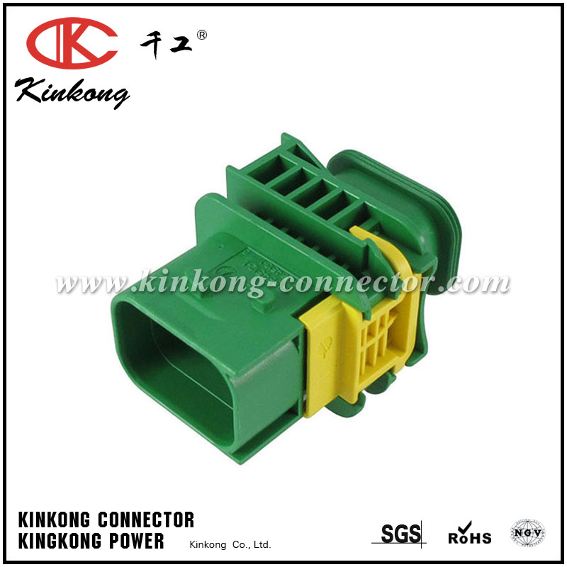 3-1564512-1 8 pole male waterproof automotive cable connectors CKK7089E-1.5-11