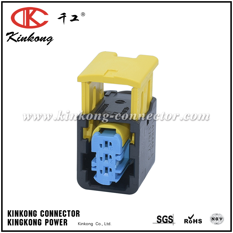 4-1418448-1 3 hole female waterproof automotive auto connector CKK7039L-1.5-21