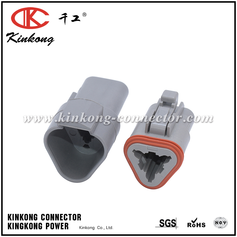 DT06-3S 3 way female series DT connector   