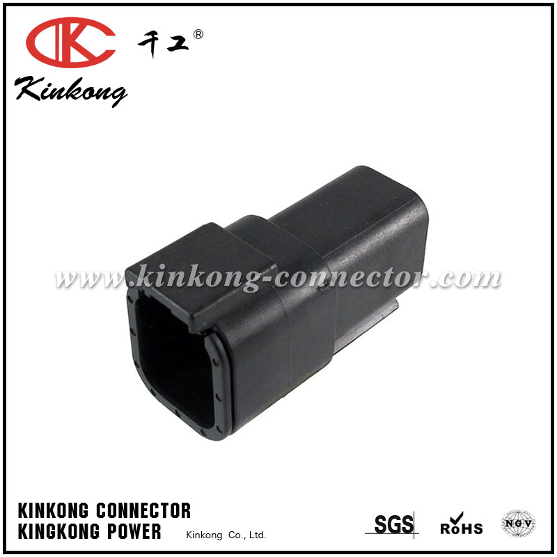 DTM04-6P-EE04 6 pin male automobile connector