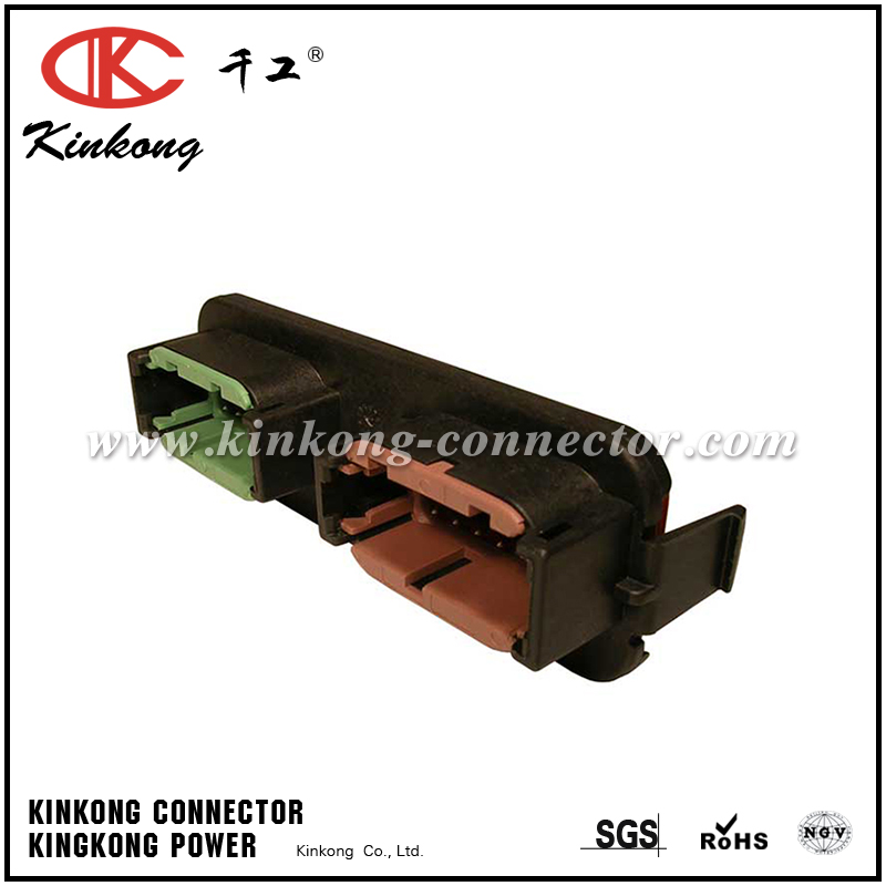 DTM13-12PC-12PD-R008 24 pin male cable connector 