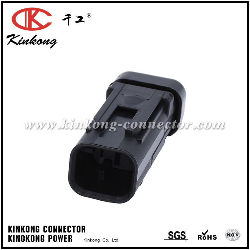 776534-2 2 pins waterproof connector plug