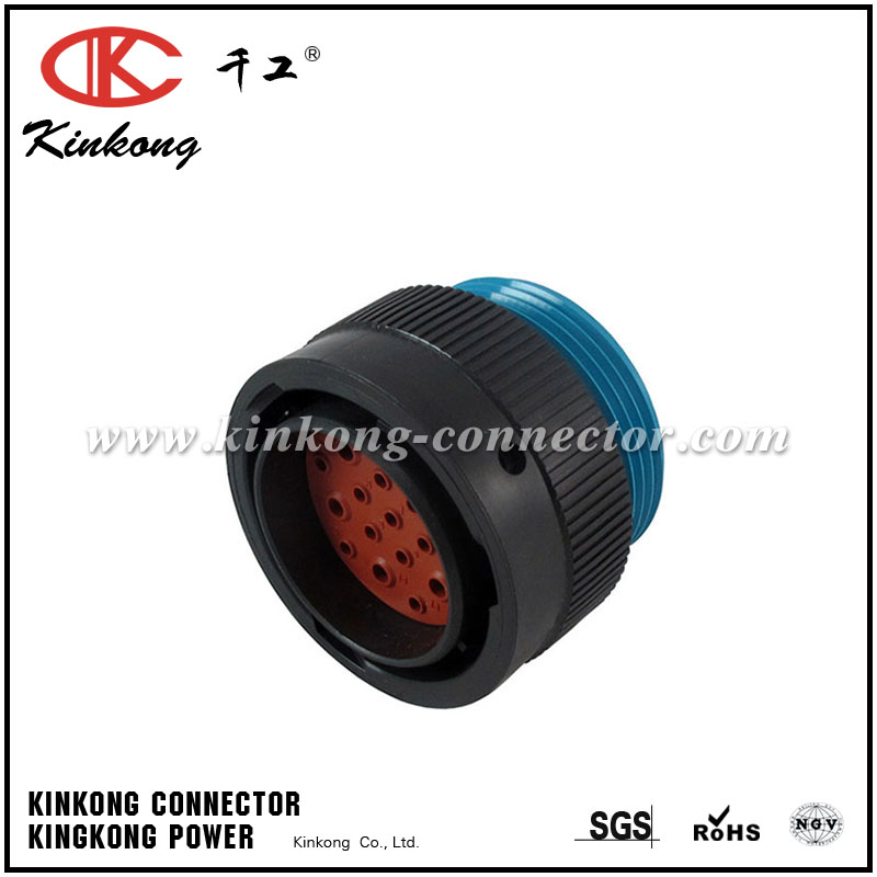 HDP26-24-19PE-L024 19 pin male cable connector 