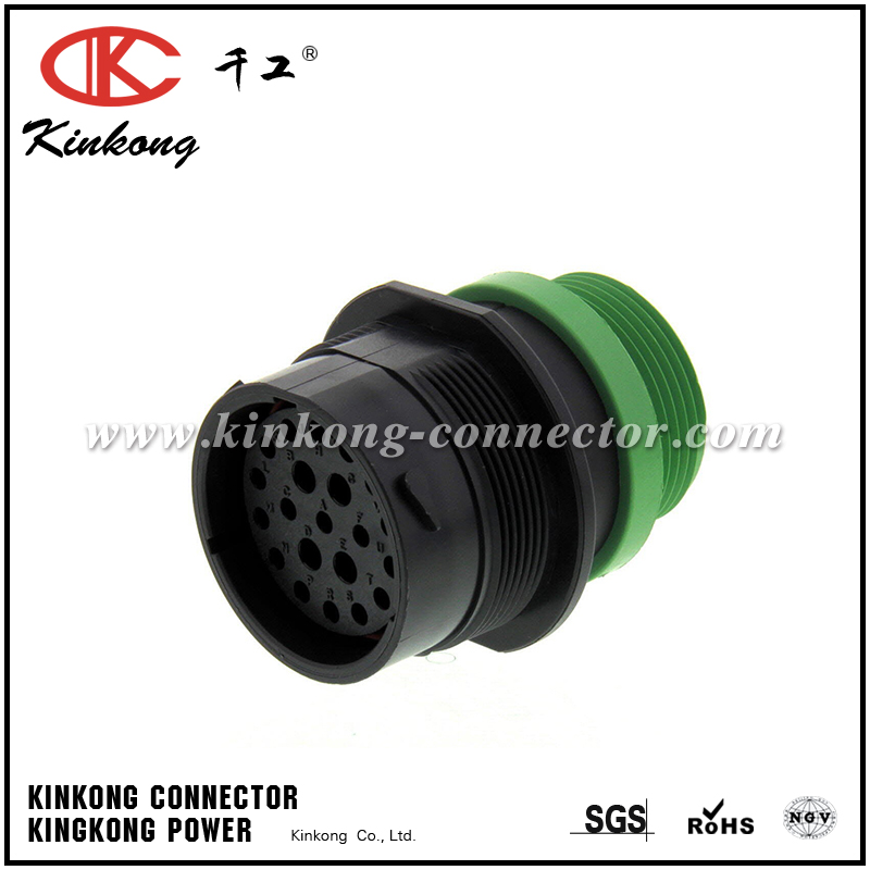 HDP24-24-21SN-L015 21 ways female automotive connector