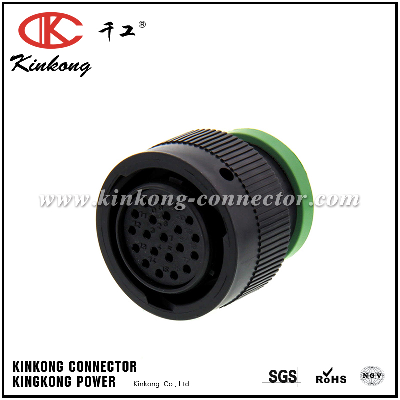 HDP26-18-21SN-L017 21 way female wiring connector 