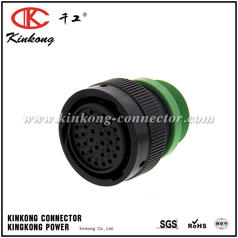 HDP26-24-33SN-L015 33 hole receptacle wiring connector