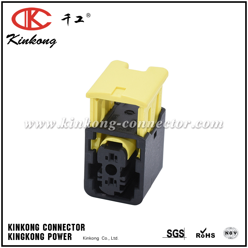 1-1418448-2 2 hole female cable connector CKK7029B-1.5-21