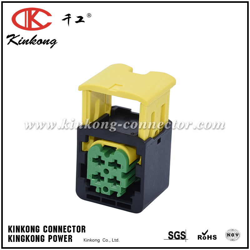3-1418390-1 4 ways female waterproof auto electric connector CKK7049E-3.5-21