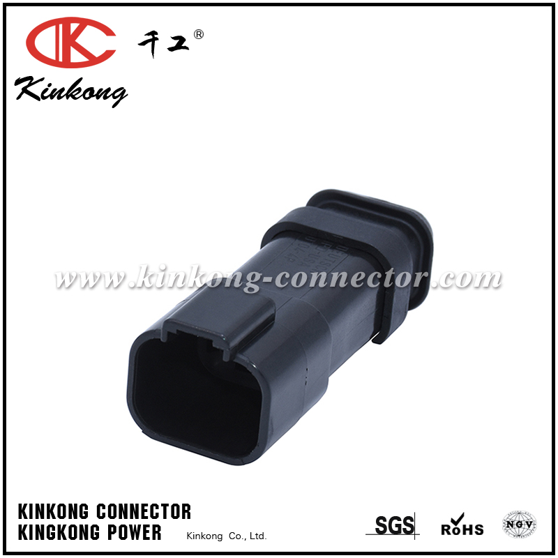 DT04-4P-CE09 AT04-4P-SR02BLK 4 pin male electric wire connector 