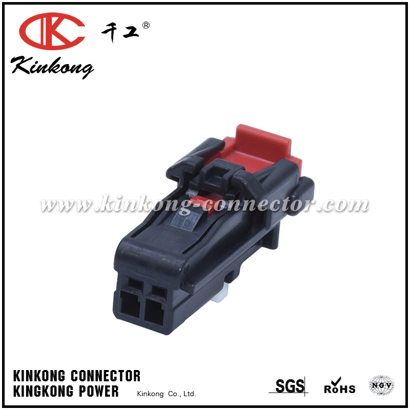 2 way female automotive connector 6098-8988