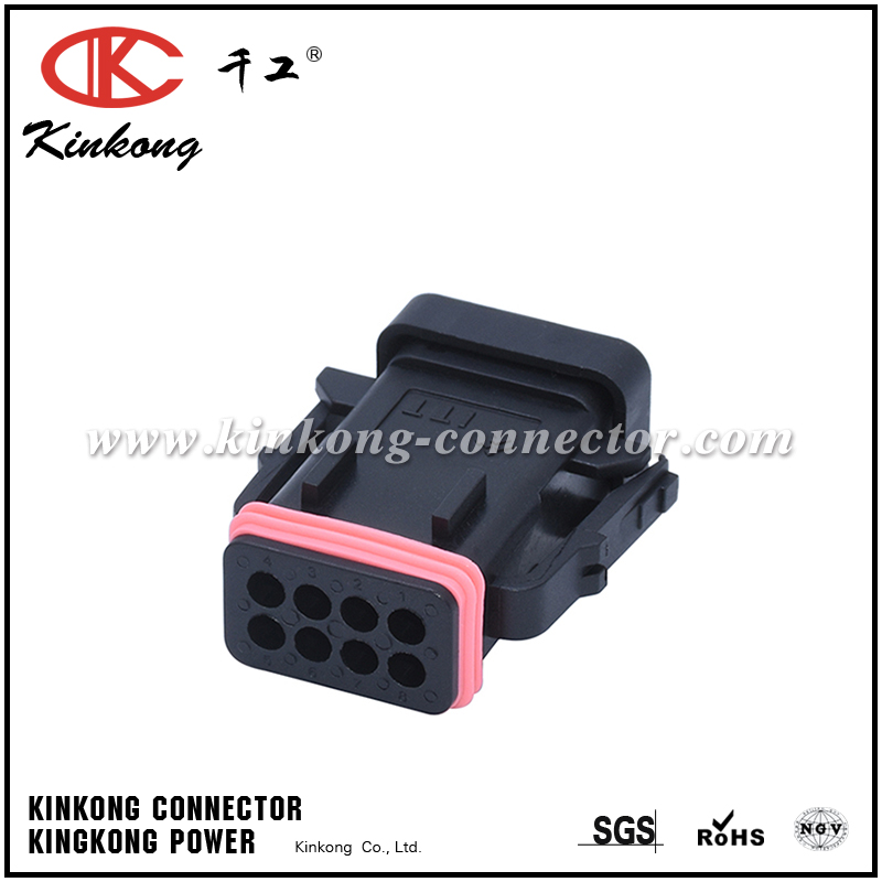132015-0134 8 way female Housing Connector