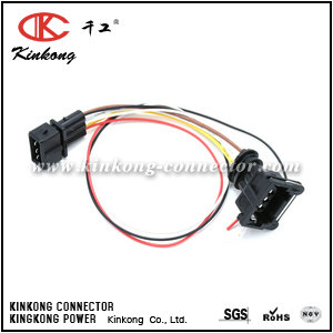 Kinkong Automotive connector OEM pigtail harness custom cable assembly 