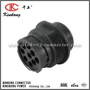 HD10-9-96P-B025 9 pin male Flange Mount automotive connector 