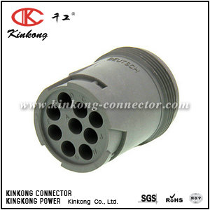 HD14-9-96PC016 9 pin male in-line cable wire plug 