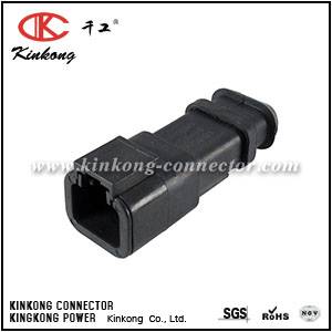 DTP04-2P-EE01 2 pin male cable connector
