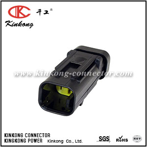 776534-3 2 pin automotive electrical car plug