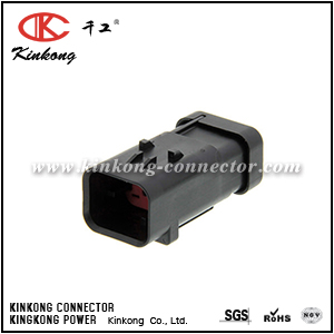 1871414-1 4  pin male waterproof automotive electrical plug