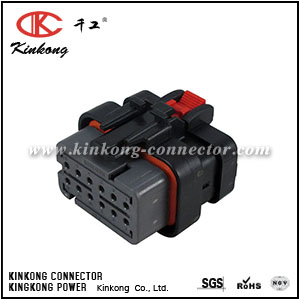 776533-2 12 ways female sealed auto connector