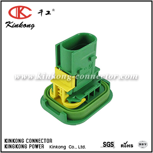 3-1703843-1 3 pins male waterproof automobile plug CKK7039EA-1.5-11