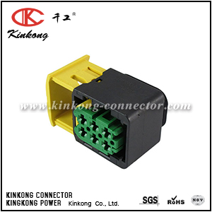 3-1418437-1 6 hole female auto electrical wiring connector CKK7069E-3.5-21