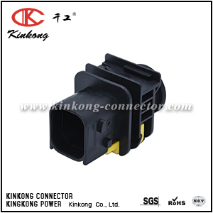 1-1703818-1 4 pole sealed auto cable connector CKK7049B-3.5-11